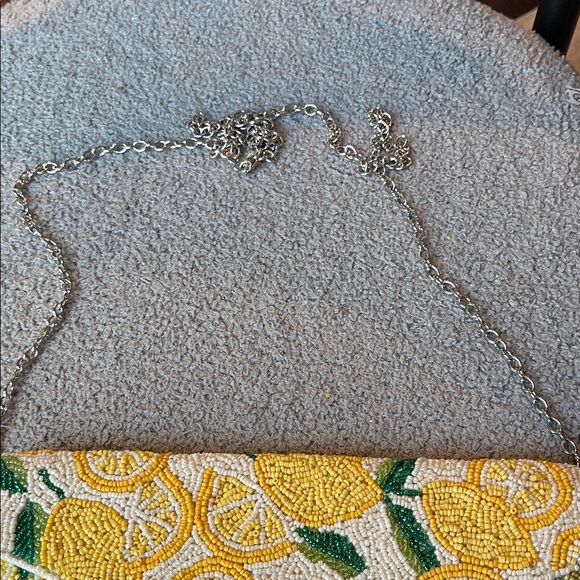 Kelly & Katie Citrus Beaded Clutch NWT - Picture 3 of 8